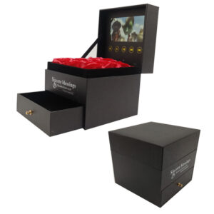 Christmas Video Hand-decorated Gift Box