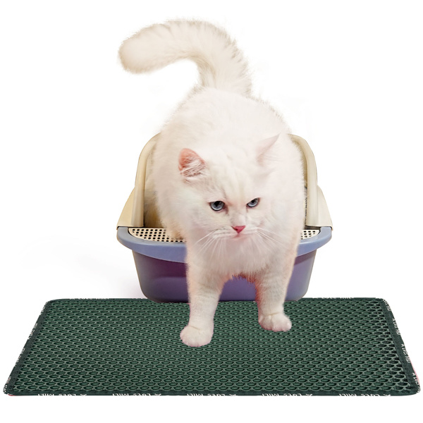 Double Layer Rice Shaped Cat Litter Pad - Image 2